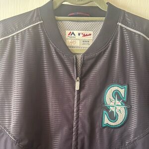 Danny Farquhar Seattle Mariners Team Issued Majestic Men's Light